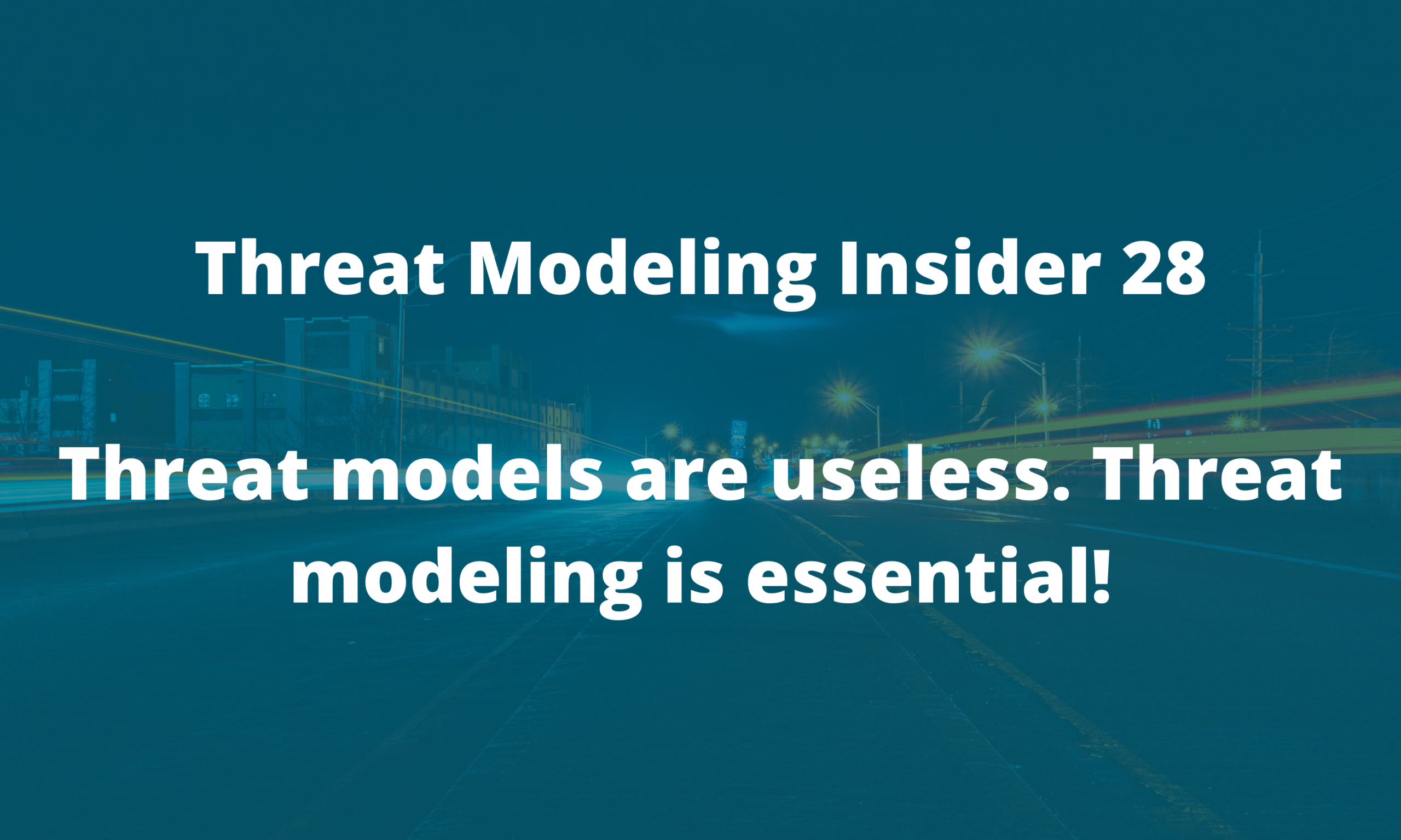 Threat Modeling Insider – September 2023