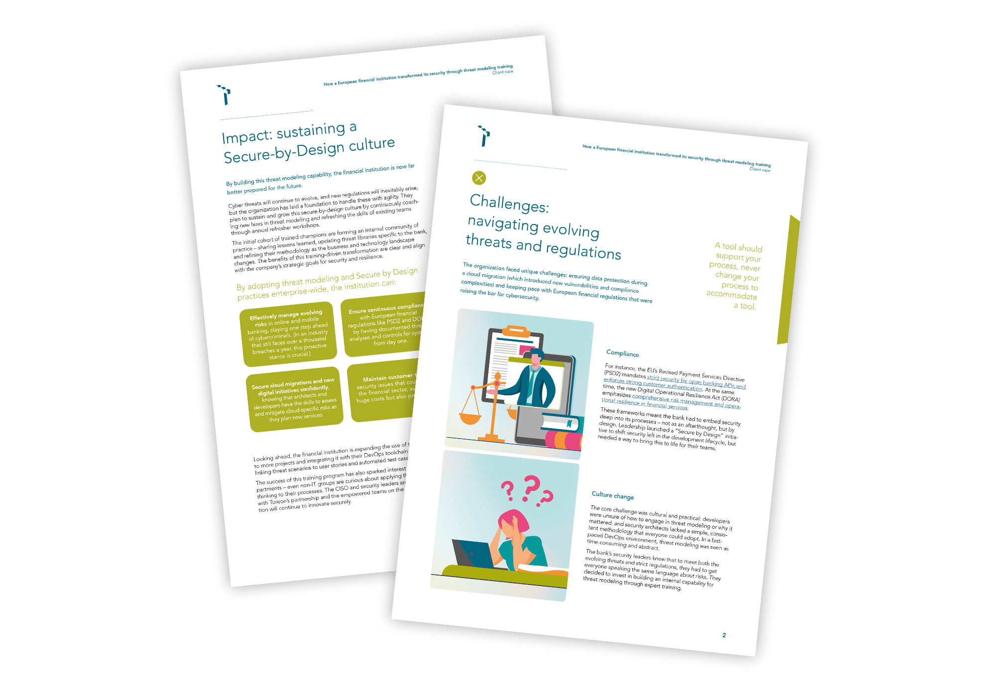 Inside mockup case finance